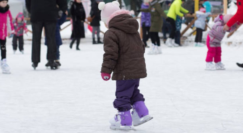 Çocuklar İçin Ücretsiz Buz Pateni Keyfi Başladı 