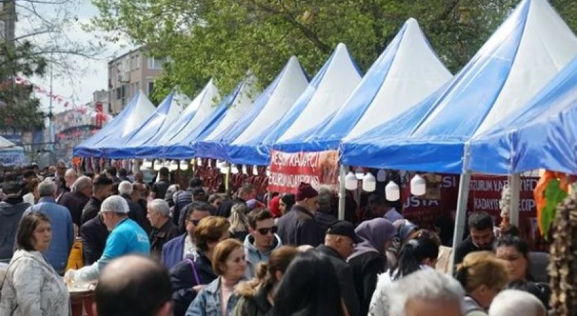 Çorlu'da Erzurum Gastronomi ve Yöresel Ürünler Festivali Başladı